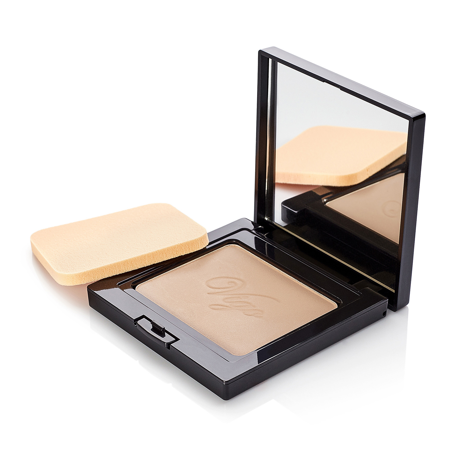 Пудра компактна для обличчя Vigo 2 в 1, 01 Natural Beige, 12 г